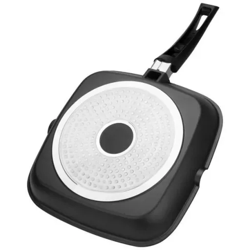 Grillpfanne - 28 cm - Schwarz
