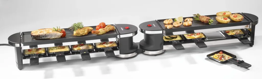 Raclette-Grill 360° drehbar