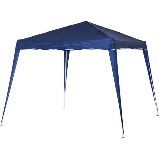 Faltpavillon mit Tragetasche Oxford Blau 3 x 3 x 2,4m