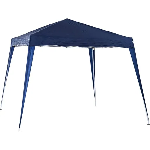Faltpavillon mit Tragetasche Oxford Blau 3 x 3 x 2,4m