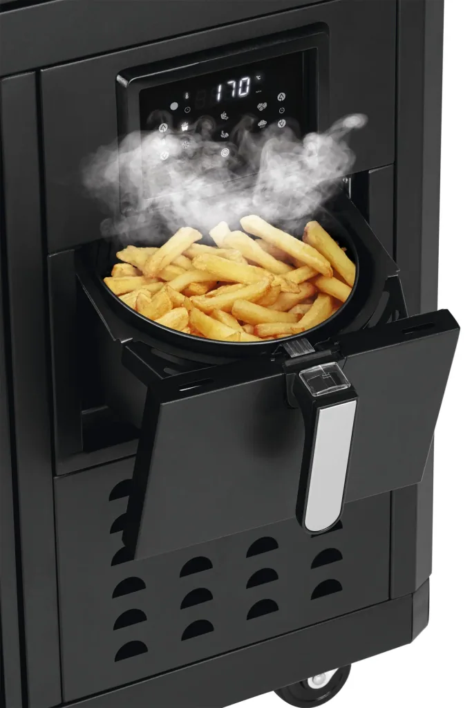 Gasgrill "Fryton 4.1 GG-II-492" Schwarz-Silber
