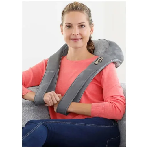 Medisana Shiatsu-Nackenmassagekissen NM 880 anthrazit und grau