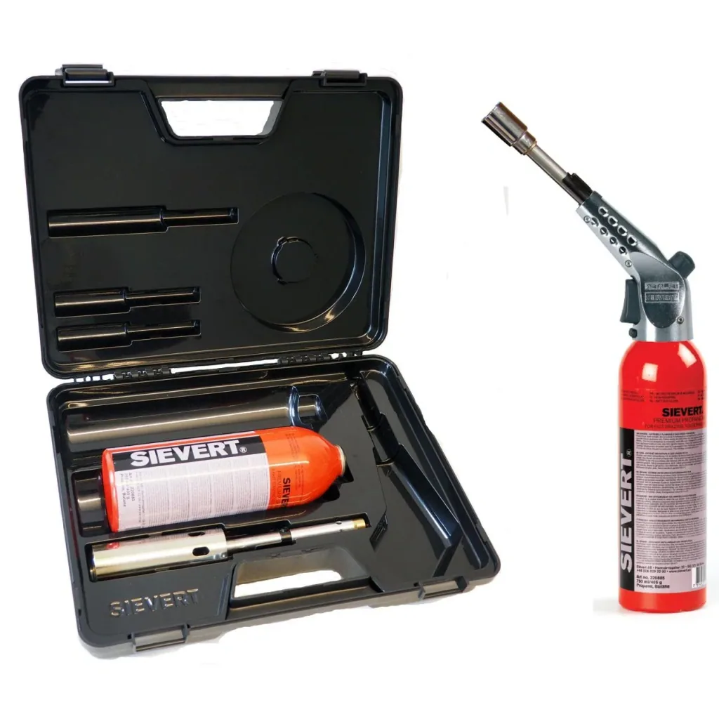 Metalldüsen-Set im Koffer, Dacharbeiten