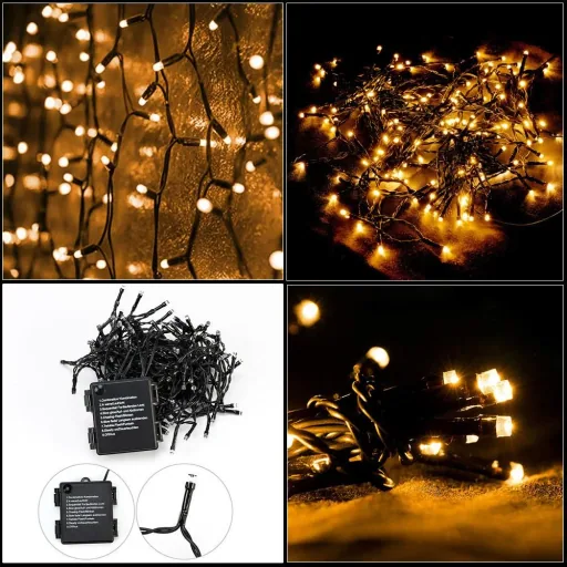Lightstyle Weihnachten warm weiß 10,5m Timer