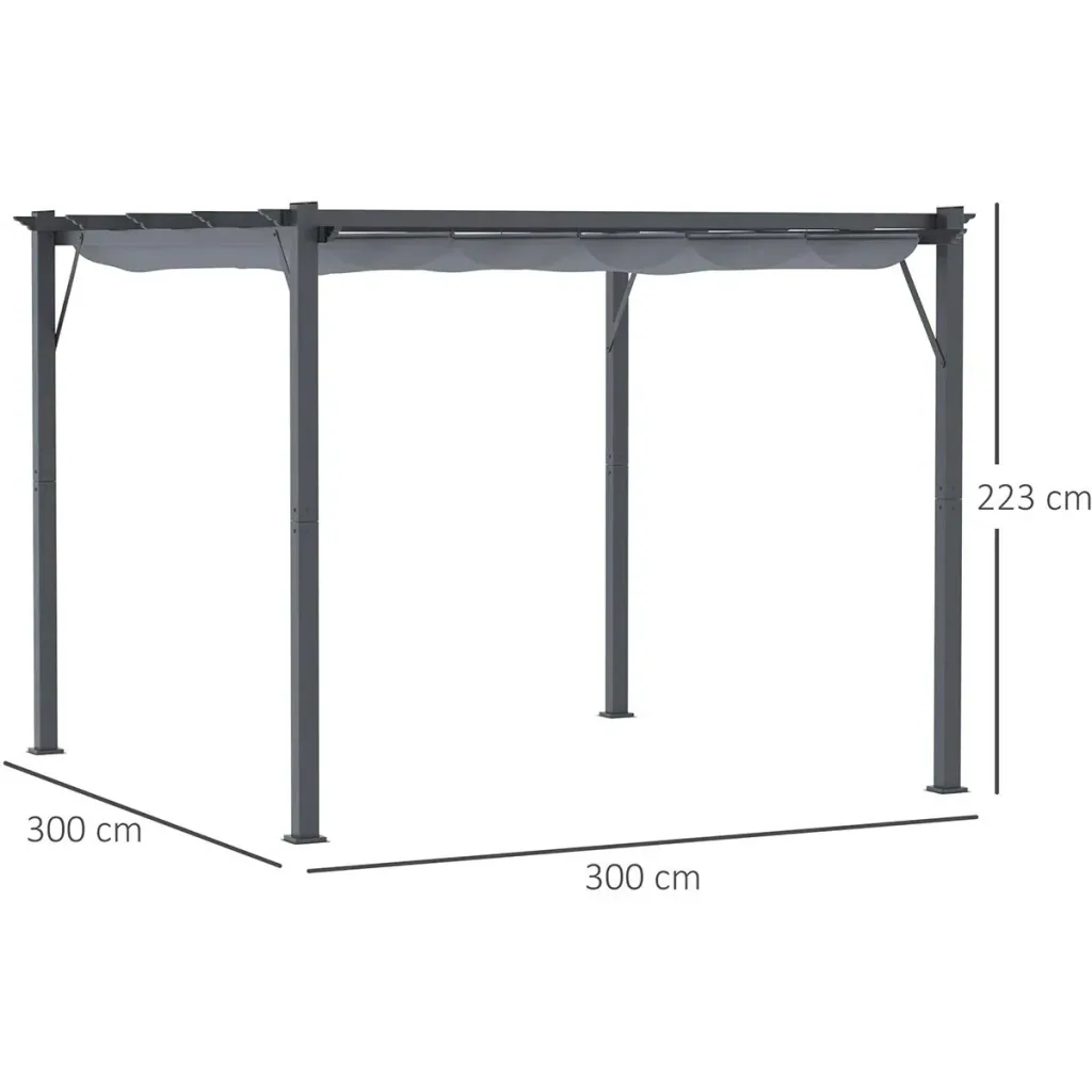 Pergola Pavillon Terrassenüberdach