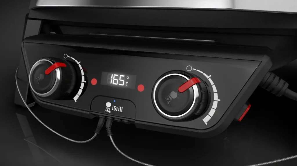 Elektrogrill PULSE 2000 Rollwagen, Black