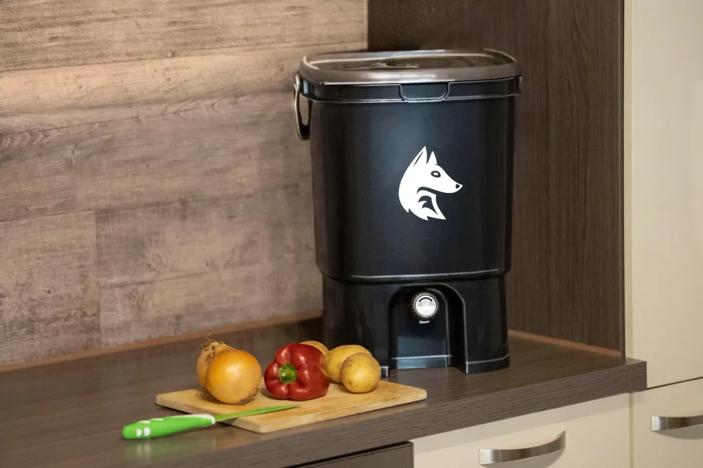 Bokashi Eimer Kompost Starter Set, 19 Liter