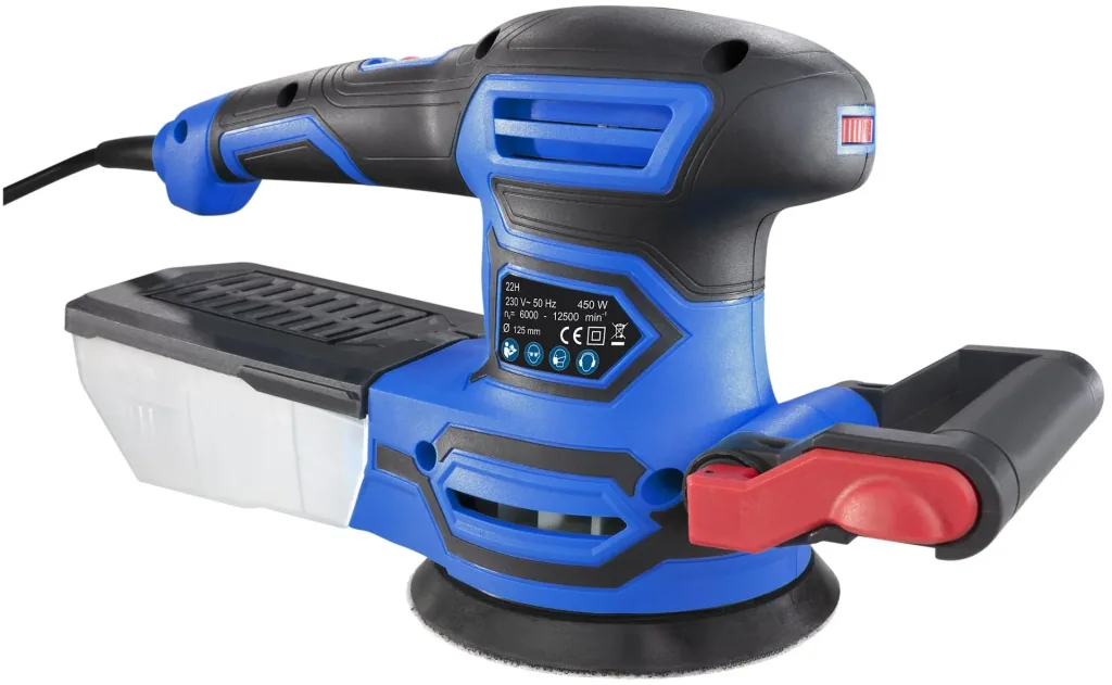 Exzenterschleifer WES125E, 450 Watt