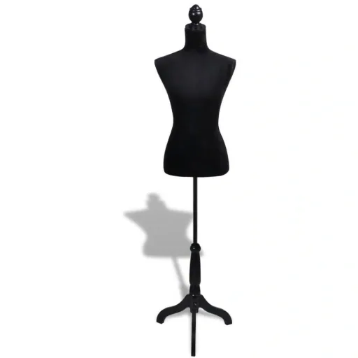 Schaufensterpuppe Torso Frau schwarz
