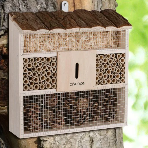 Cadoca Insektenhotel 30,5x9,5x31cm