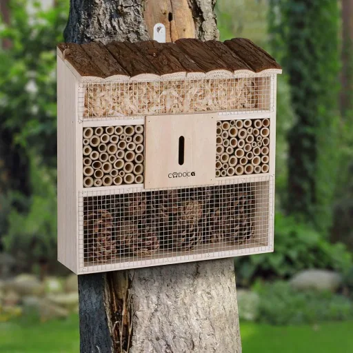 Cadoca Insektenhotel 30,5x9,5x31cm