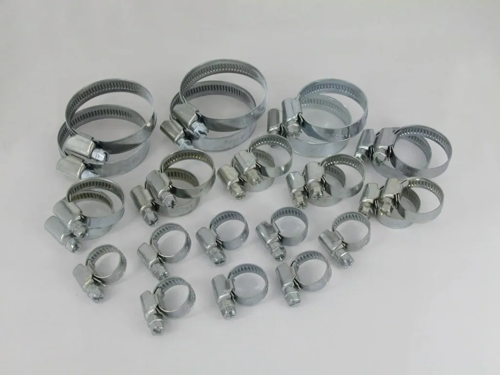 Schlauchschellen Set (W1), 26-teilig