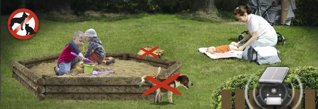Solar Hunde- und Katzenabwehr