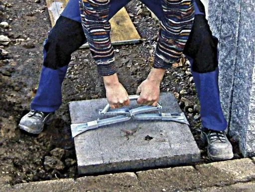 Universal Plattenheber 30 - 50 cm , Tragfähigkeit 40KG