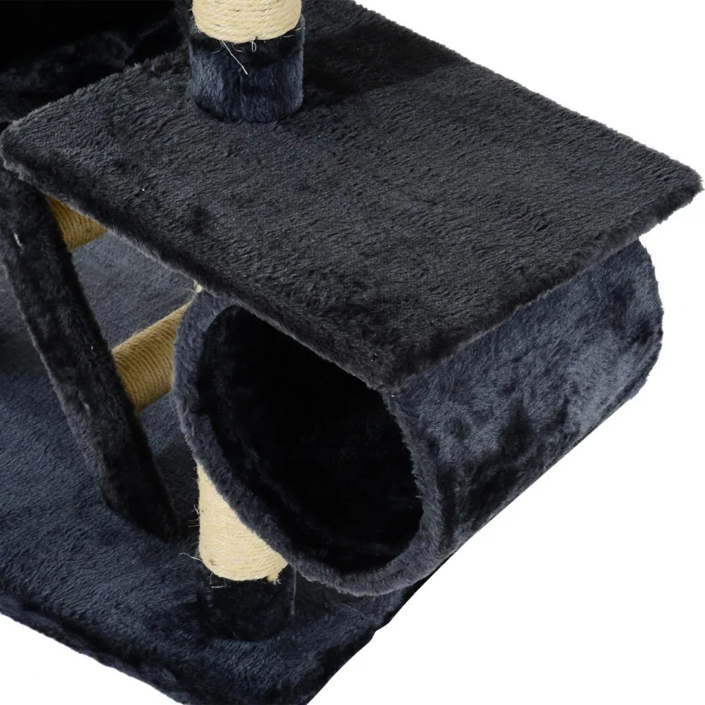 Katzenbaum Kratzbaum Katzenkratzbaum Kletterbaum Katze Sisal Grau