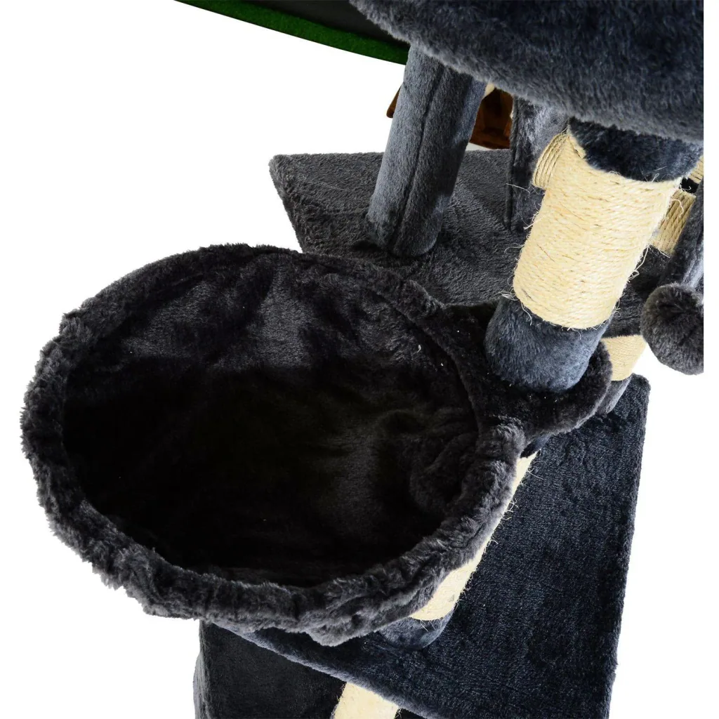 Katzenbaum Kratzbaum Katzenkratzbaum Kletterbaum Katze Sisal Grau