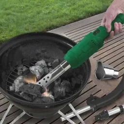 Elektrischer Unkrautbrenner - 3 in 1 - 2000 Watt mit 10 Meter Verlängerungskabel