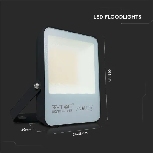 VT-49611 LED-Flutlichtstrahler - 100 W - 16000 Lm - 4000K - schwarz
