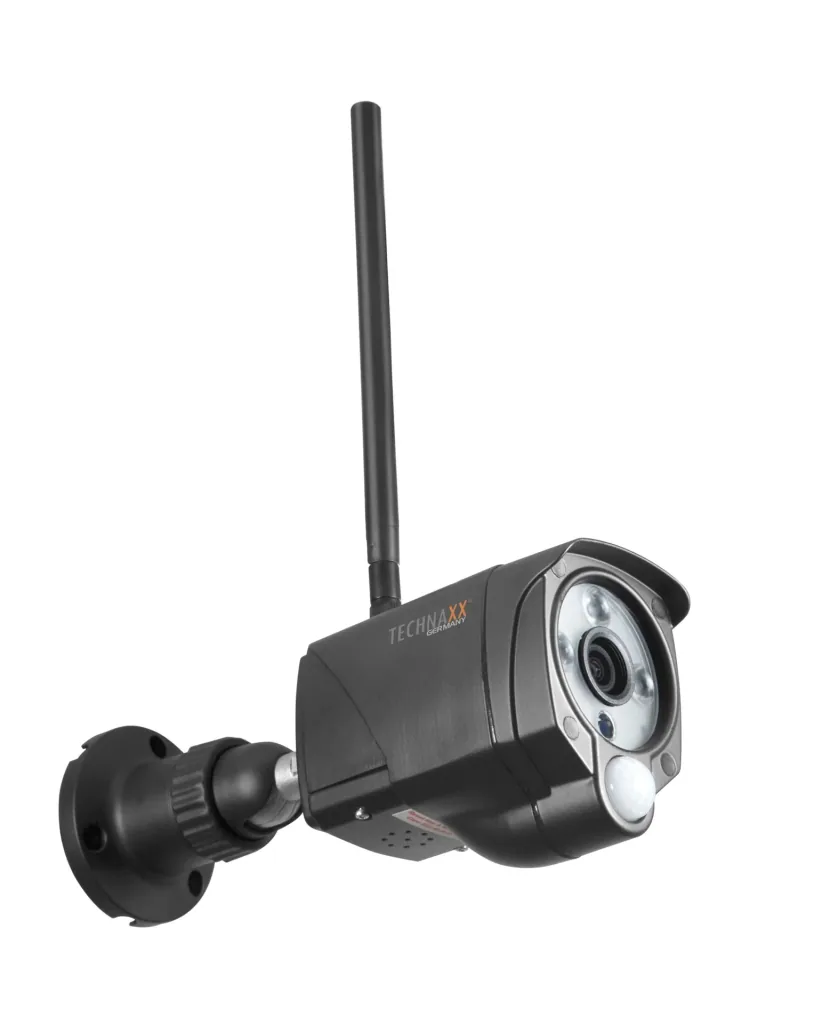 Überwachungskamera-Set TX-128 mit 7"-Touchscreen