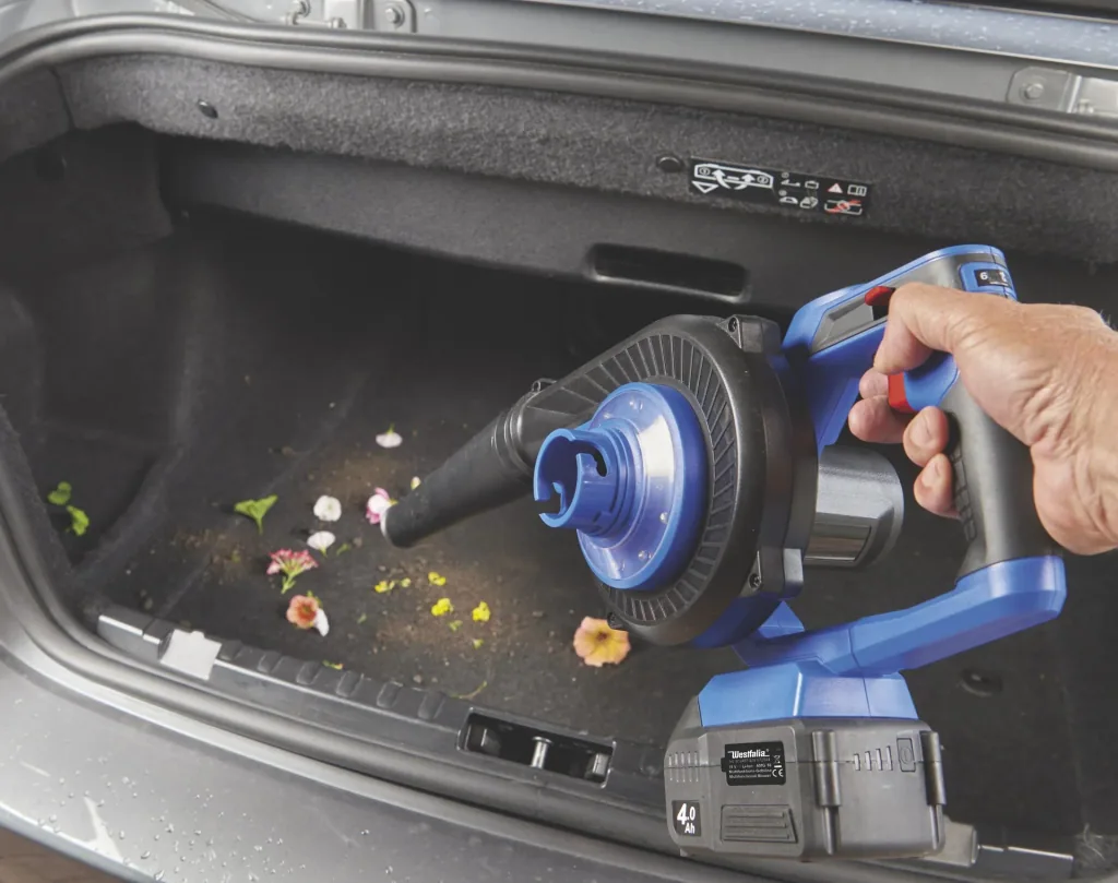 Multifunktionsgebläse 18 Volt Li-ion AMG 18 inklusive 1 Akku 2,0 Ah und Ladegerät