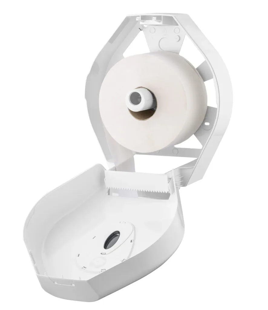 Toilettenpapierhalter, Klopapierhalter, Toilettenpapierspender - PQMaxiJ, Großrollenspender maxi, Kunststoff