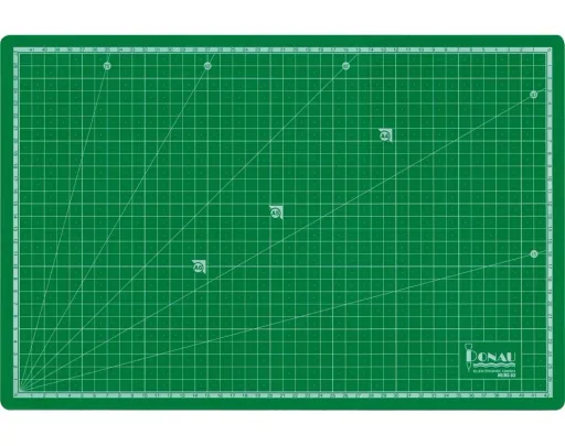 Schneidematte in Größe A3, ca. 450 x 300 x 3 mm, Farbe: Grün