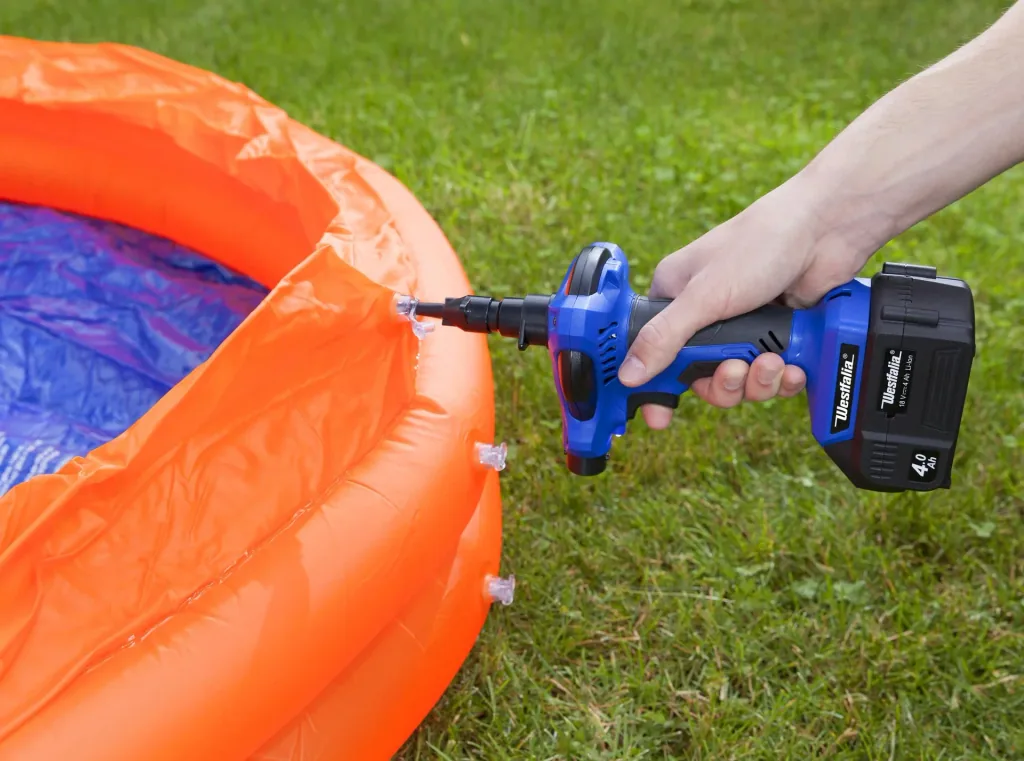 Akku-Luft-/Volumenpumpe 18 Volt Li-Ion ALP18 -ohne Akku und Ladegerät-