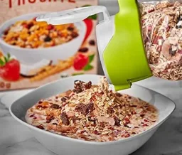 Tütenclip mit Ausschütt-Öffnung, Beutelverschlüsse mit Deckel, 2er-Set