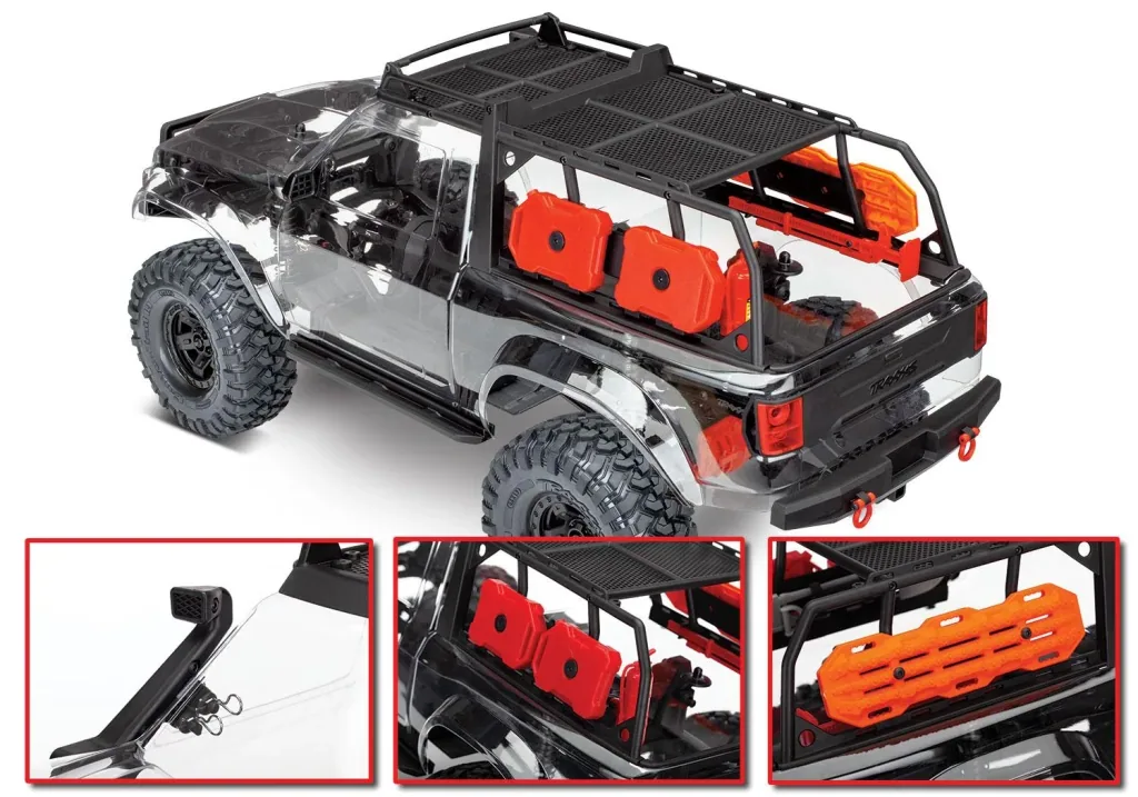 TRX-4 Sport 4x4 Kit (Bausatz) ohne Elektronik 1/10 4WD Scale-Crawler Kit inklusive Zubehör-Kit