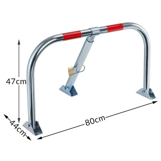 Schranke für Parkplätze 800 x 470 x 440 mm