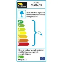 Deckenleuchte Bente 2-lichts industriell beton gris inkl. 2 x 4W LED Ø 16,5 cm