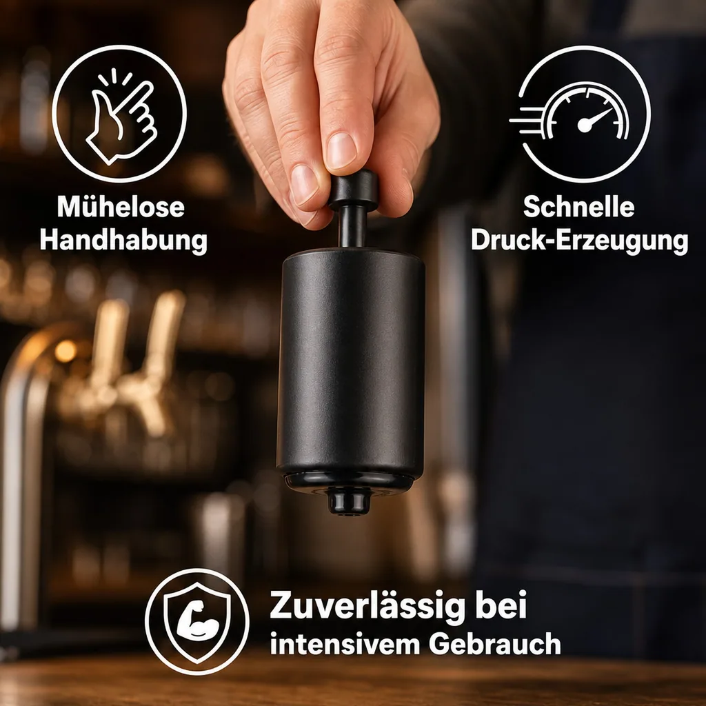 Handpumpe - Kolbenpumpe für Profi Tap