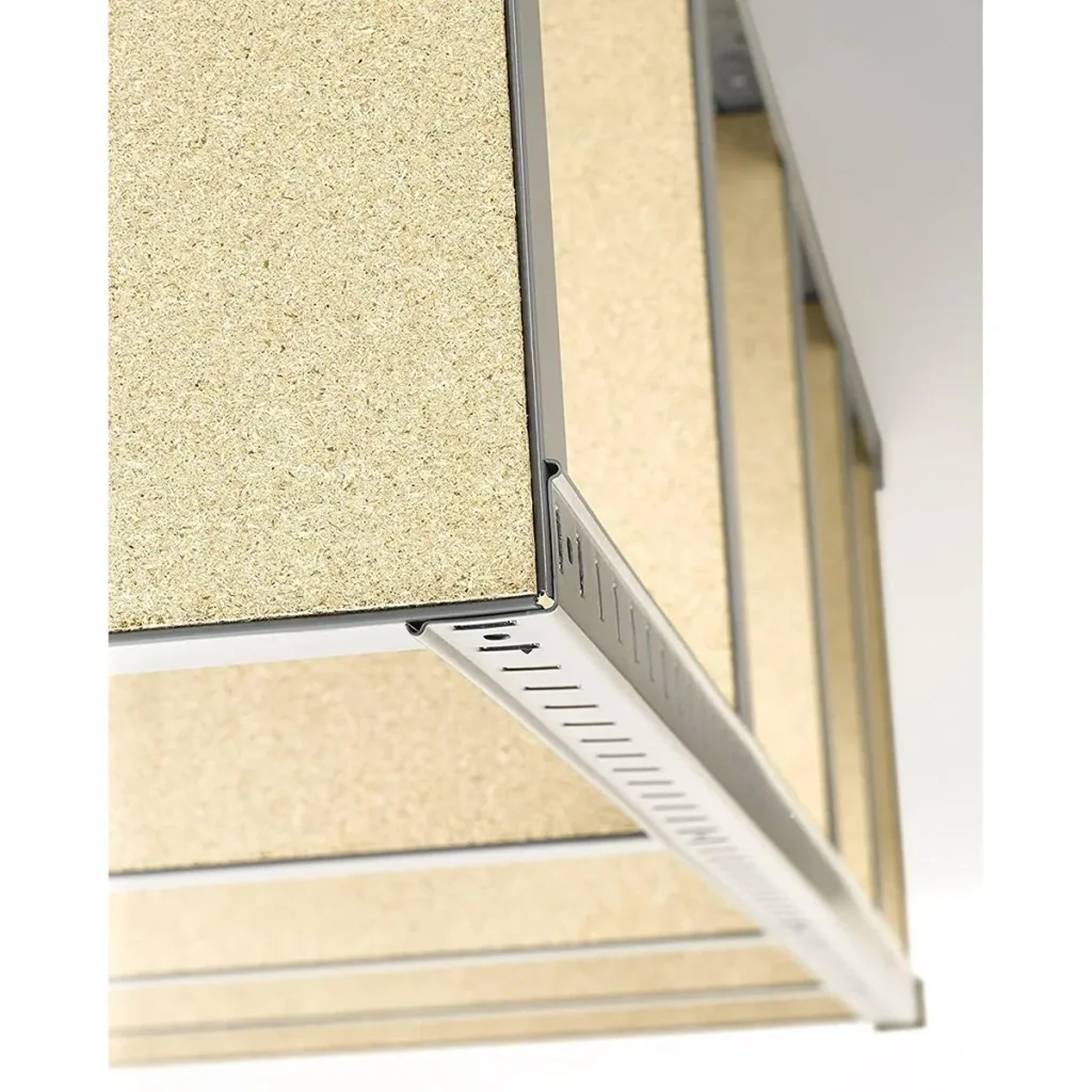 Metall-Lagerregal / Fachbodenregal mit 5 Fachböden - 875kg Kapazität - (HxBxT) 120x40x180cm - 175kg pro Fachboden