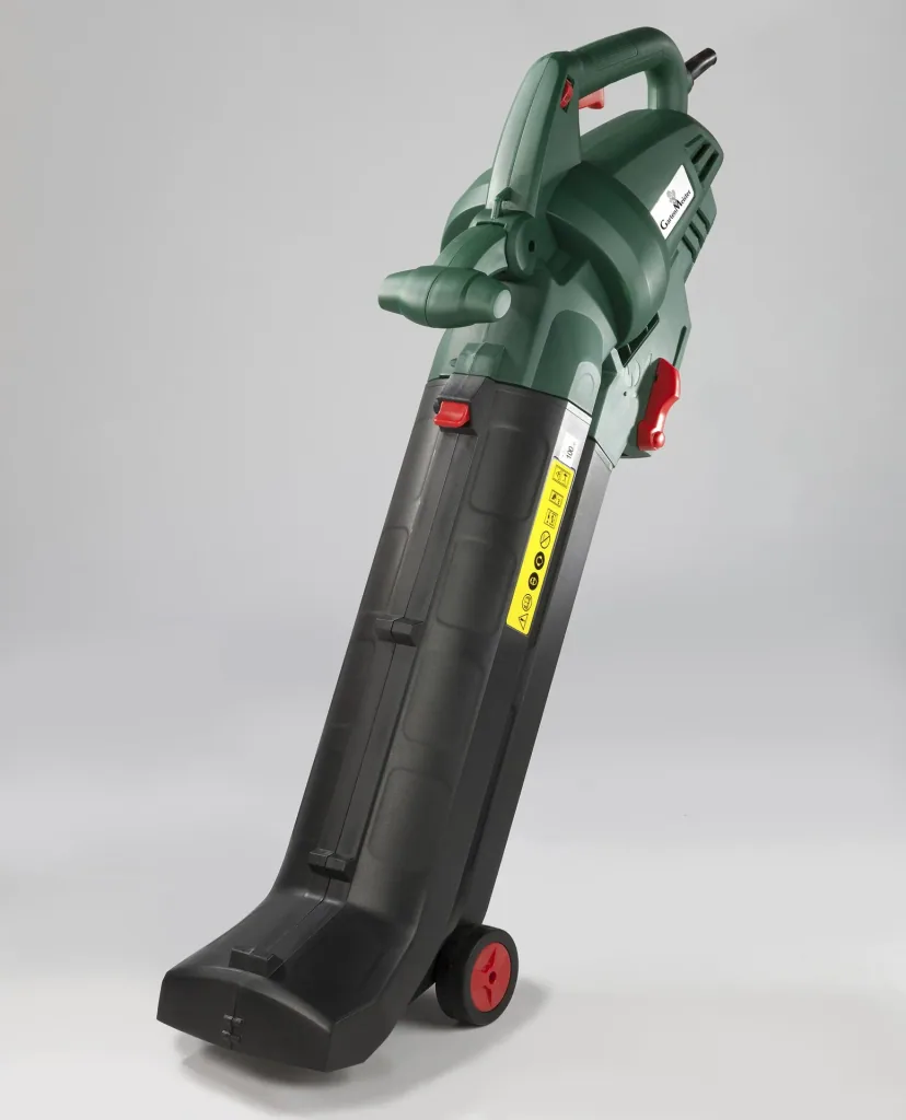 4 in 1 Elektro Laubsauger, 3000 Watt + Zusatz-Fangsack