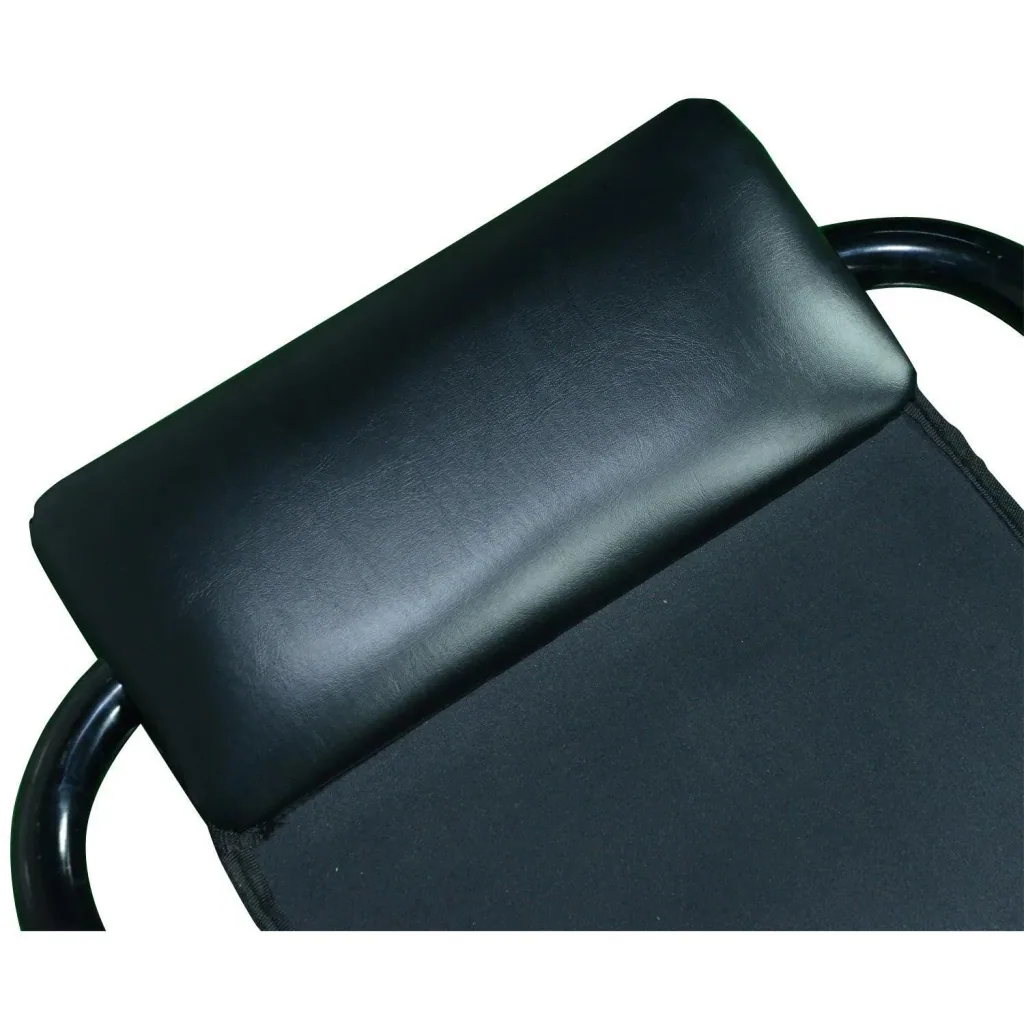 Bauchtrainer AB Roller mit Matte Trainer schwarz