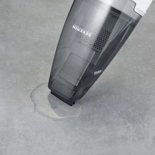 Staubbuster/ Staubsauger - geeignet für Tierhaare - Wet&Dry-Funktion -120W - Weiß/Grau