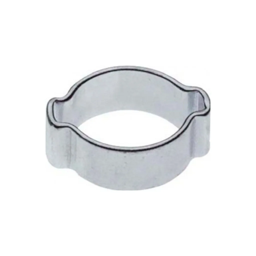 2 Ohr-Schlauchklemme 7mm, verzinkt, 100 Stück
