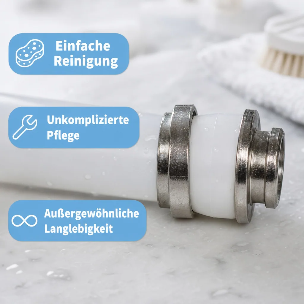 Quetschverschraubung, Quetschtülle, Quetschbuchse für Gewinde 5/8" - Sichere & Tropffreie Schlauchverbindung, NW: 10 mm