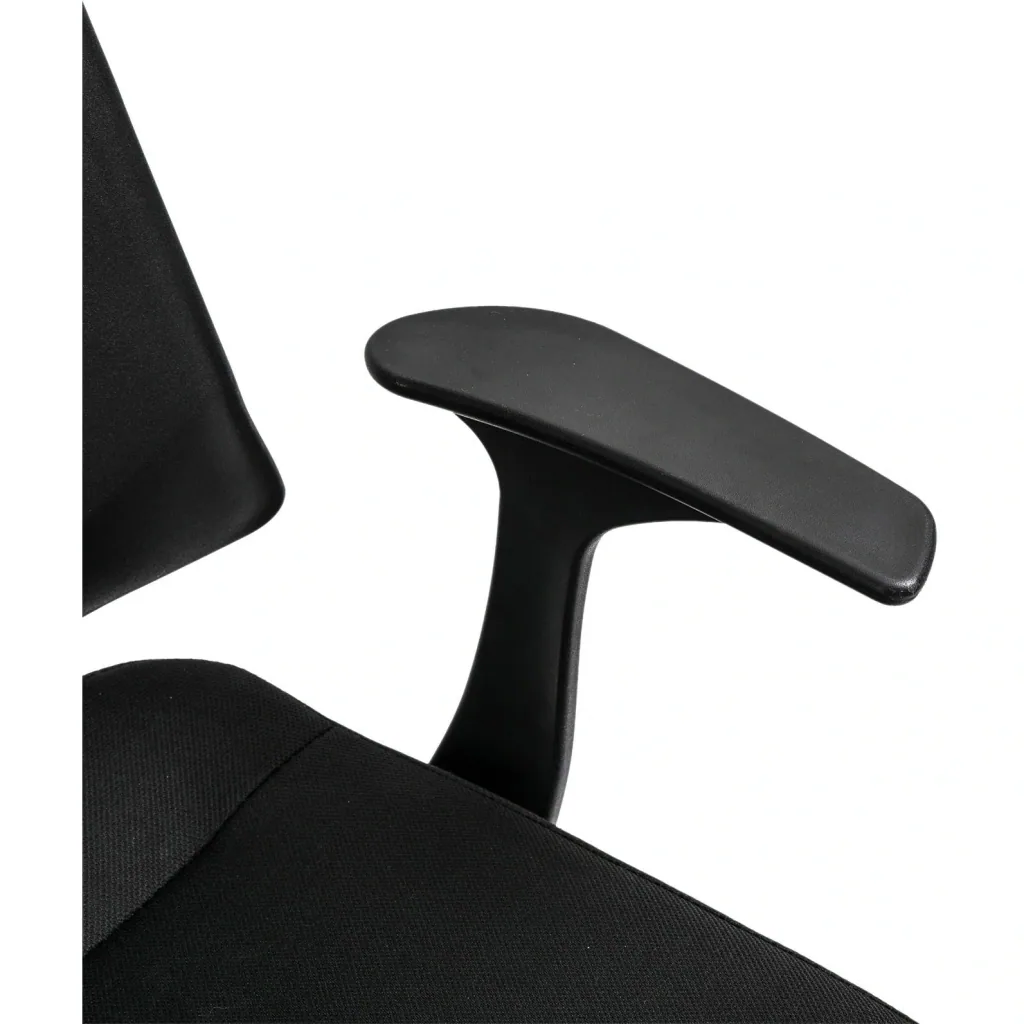 Drehstuhl Bürostuhl Schreibtischstuhl rollbar höhenverstellbar ergonomisch gepolstert Schwarz 62 x 55 x (92 101) cm