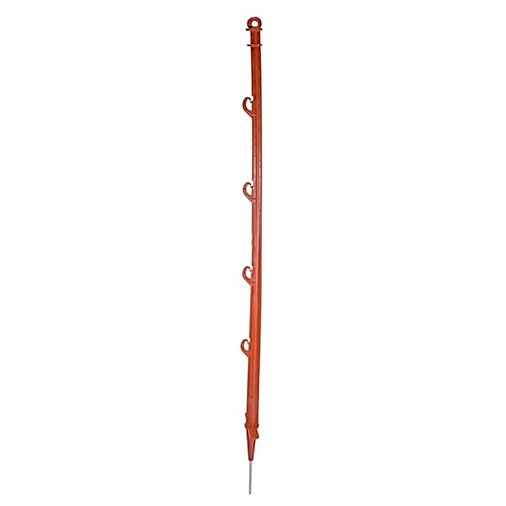 Weidezaunpfahl, orange, 100 cm, 25 Stück
