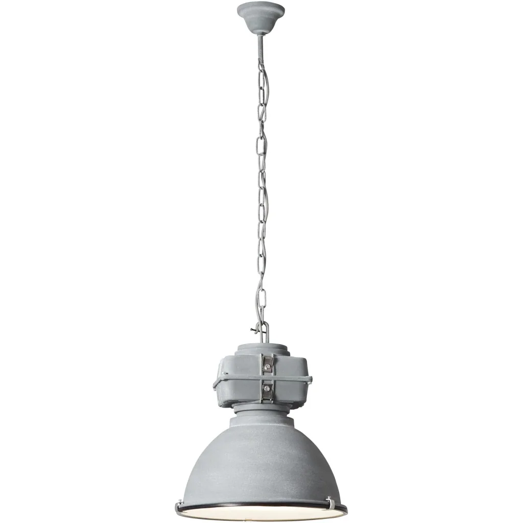 Industrie-Hängelampe Anouk 93678/70 Beton 40cm inkl. warmer Lampe