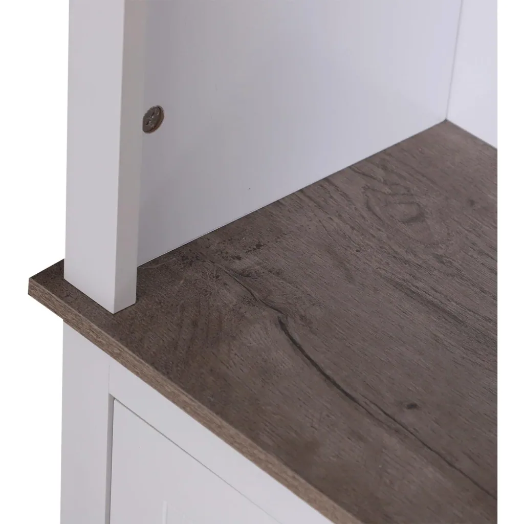 Büroschrank Büroregal Lagerschrank Aktenschrank Bücherschrank 3 x Fach Holz 60 x 30 x 175 cm