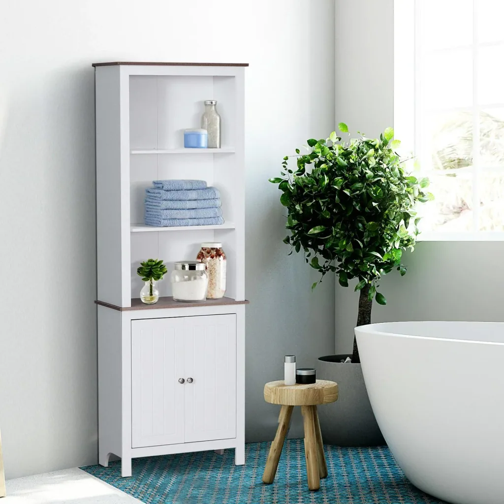 Büroschrank Büroregal Lagerschrank Aktenschrank Bücherschrank 3 x Fach Holz 60 x 30 x 175 cm