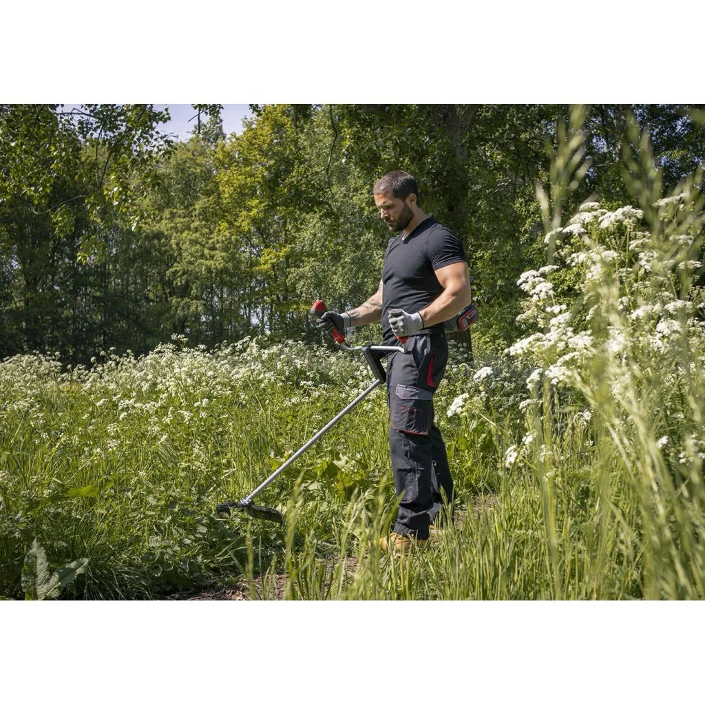 Grasschneider mit Griffen + 5.0 Akku & Schnellladegerät 40V