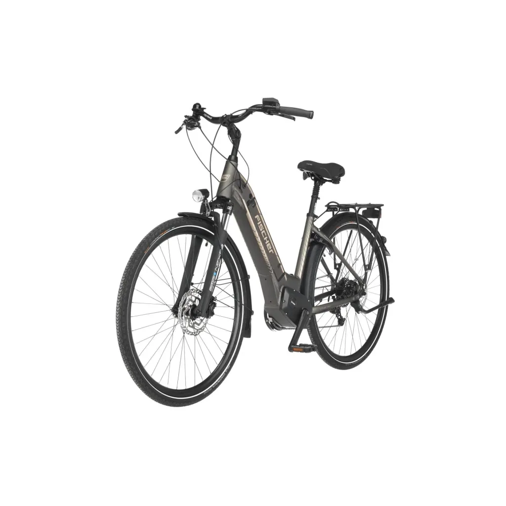 Unisex E-Bike City, 28 Zoll, Rahmengröße 44cm, 10-Gang Kettenschaltung, platingrau matt, CITA 6.0i