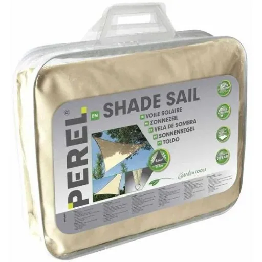 Schattentuch / Sonnensegel Dreieck - 3,6 x 3,6 x 3,6m - Creme