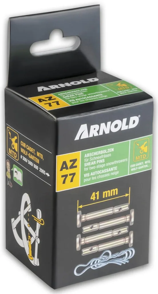 Abscherbolzen-Set für alle 2-stufigen MTD Schneefräsen