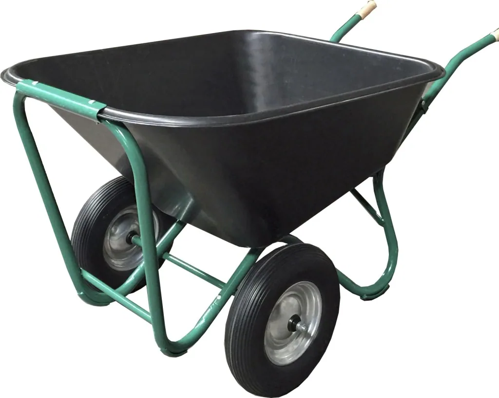 Großmulden-Schubkarre "Universal", 200 Liter, 2 aufgeschäumte Wflex-Räder