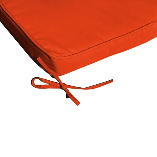 Garten-Kissen für Liege mit Schlaufen - Orange - 196x55x5cm