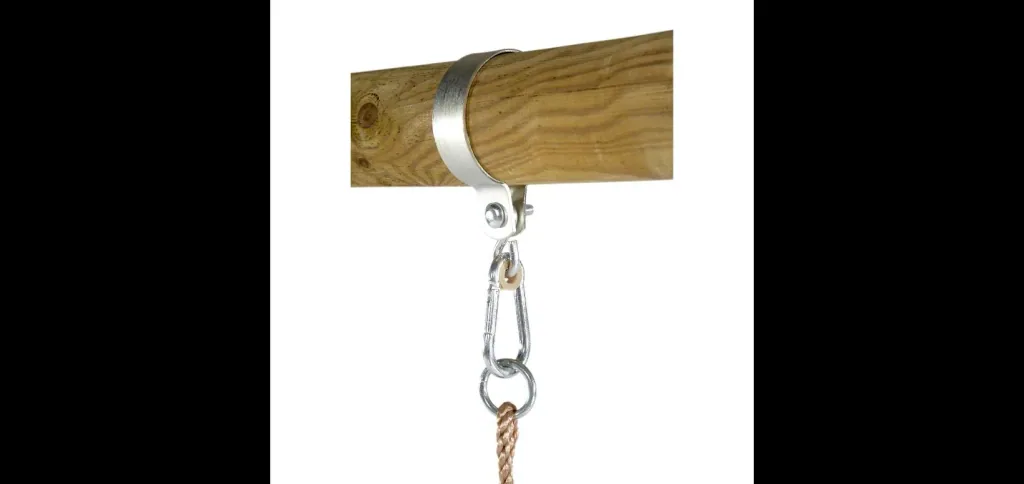 Holz Schaukelset Meerkat, Outdoor-Schaukelset, Kinder, Einzelschaukel, Kletterseil, Tellerwippe, Rutsche, natur